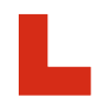 Driving lessons l plate