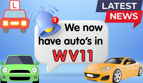 Automatic Driving Lessons 1 Automatic driving lessons WV11, Wednesfield